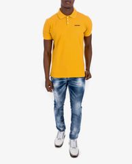 DSQUARED2 - Áo thun nam phom ôm cổ tròn phối logo trẻ trung