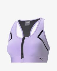 PUMA - Áo bra thể thao nữ Train High Impact Front Zip