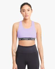 PUMA - Áo bra thể thao nữ Mid Elastic Padded Training