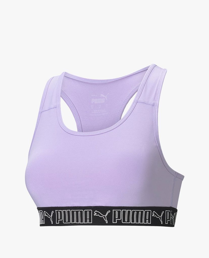 PUMA - Áo bra thể thao nữ Mid Elastic Padded Training
