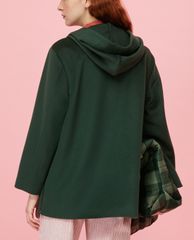 MAX&Co. - Áo hoodie nữ tay dài mũ trùm Pure Beaver Wool