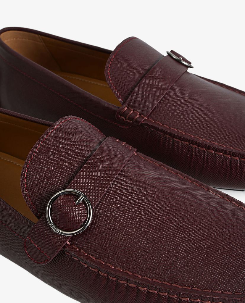 PEDRO - Giày lười nam khóa tròn Buckle Detailing