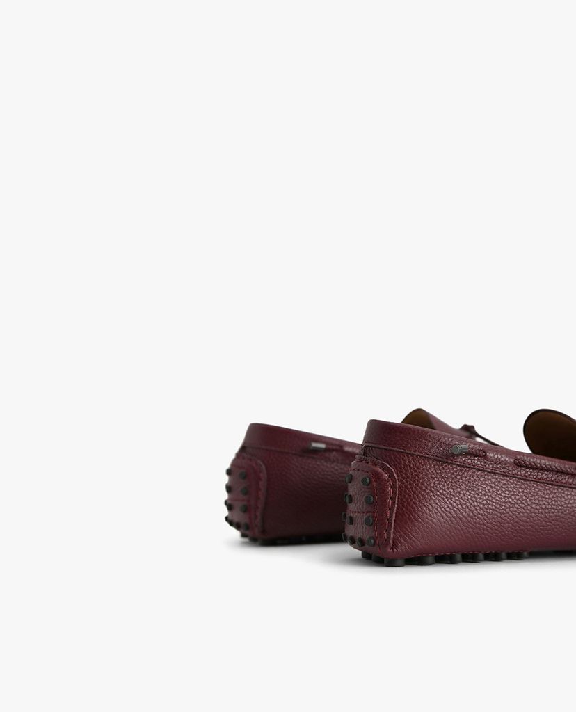 PEDRO - Giày lười nam thắt nơ Textured Moccasins