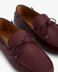 PEDRO - Giày lười nam thắt nơ Textured Moccasins