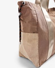 TOPSHOP - Túi đeo vai nữ Beige Nylon Drawstring