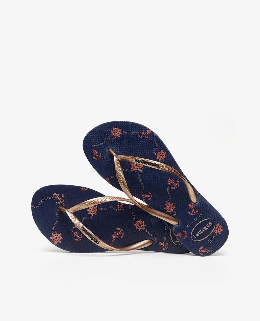 HAVAIANAS - Dép nữ Slim Nautical