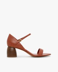 CHARLES & KEITH - Giày cao gót quai ngang đế trụ Stacked Heel