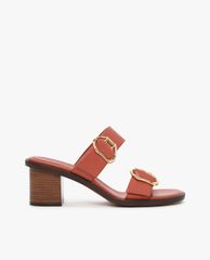 CHARLES & KEITH - Giày sandal cao gót Double Strap