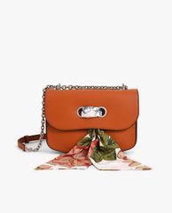 CHARLES & KEITH - Túi đeo vai nữ chữ nhật Satin Scarf Double Strap