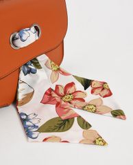 CHARLES & KEITH - Túi đeo vai nữ chữ nhật Satin Scarf Double Strap