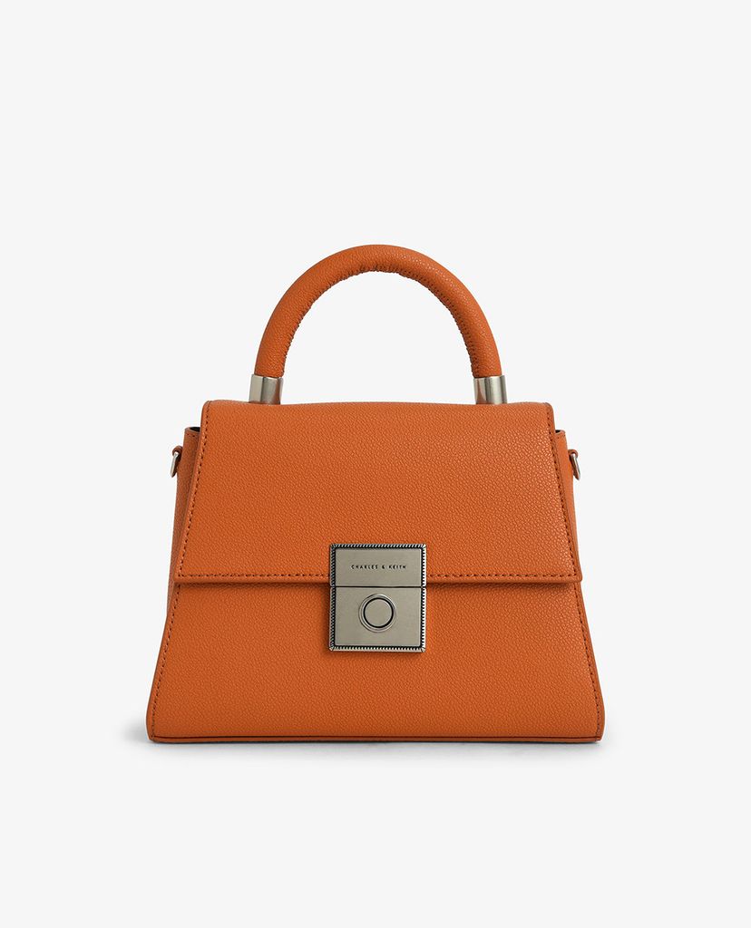 CHARLES & KEITH - Túi xách tay nữ hình thang Trapeze Top Handle