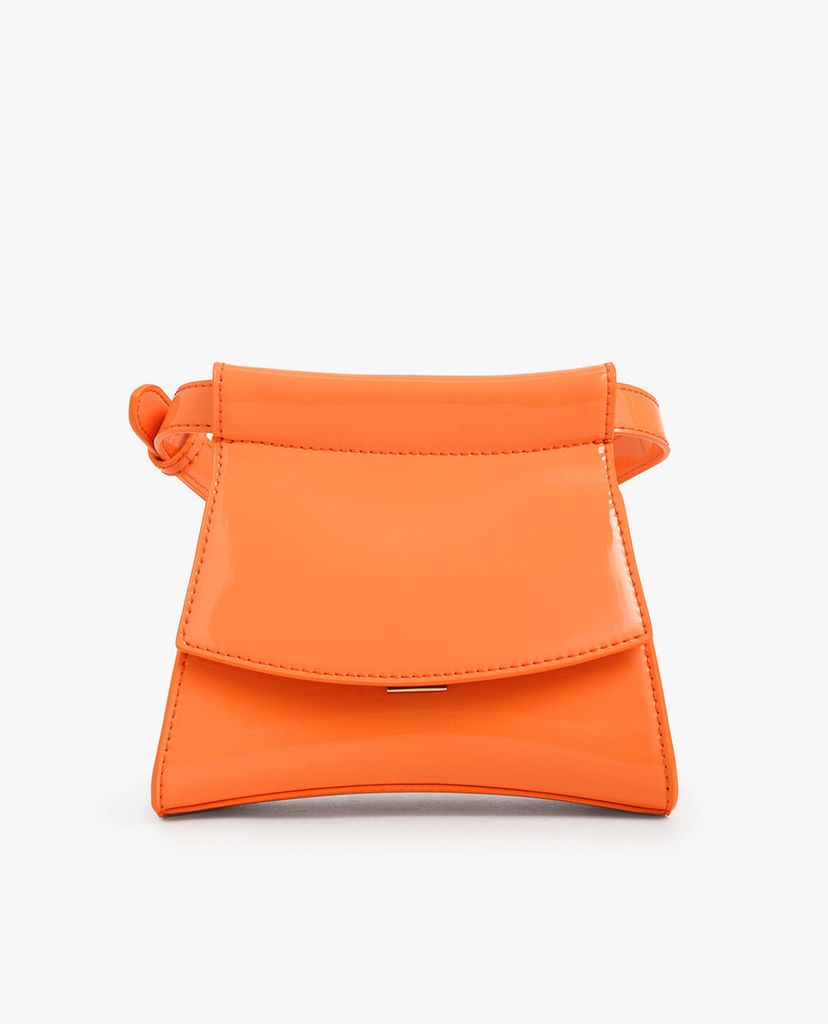 CHARLES & KEITH - Túi đeo chéo nữ Patent Belt