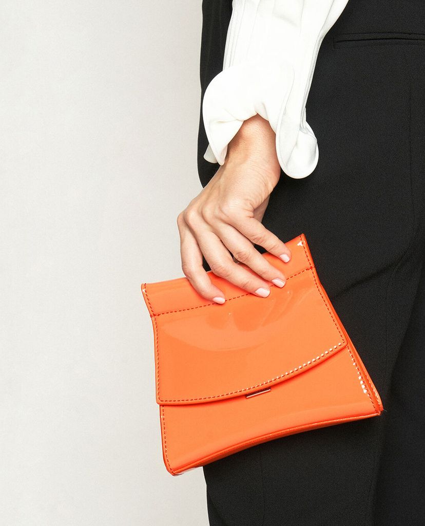 CHARLES & KEITH - Túi đeo chéo nữ Patent Belt