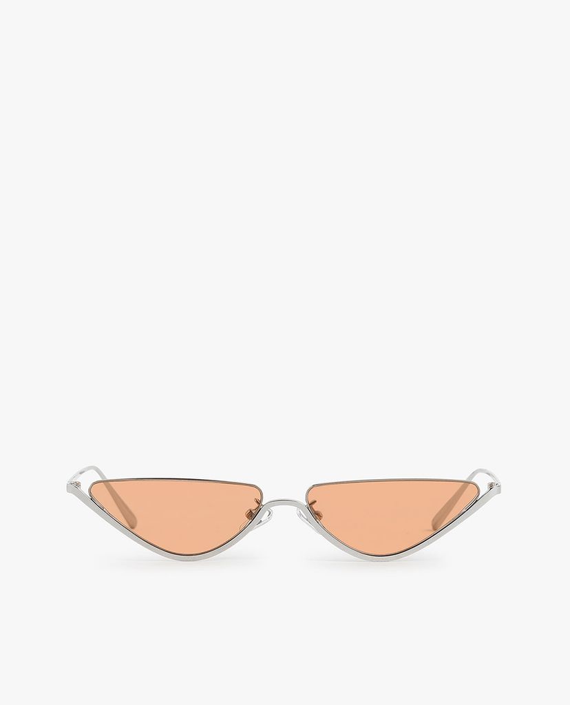 CHARLES & KEITH - Kính mát gọng mắt mèo Thin Metal Frame