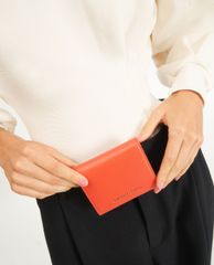 CHARLES & KEITH - Ví nữ mini dạng gập Zip Around