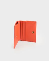 CHARLES & KEITH - Ví nữ mini dạng gập Zip Around