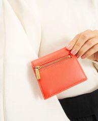 CHARLES & KEITH - Ví nữ mini dạng gập Zip Around