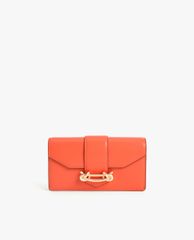 CHARLES & KEITH - Ví cầm tay nữ chữ nhật Metallic Buckle