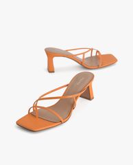 PEDRO - Giày sandals cao gót hở mũi quai mảnh xỏ ngón thời trang