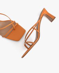 PEDRO - Giày sandals cao gót hở mũi quai mảnh xỏ ngón thời trang