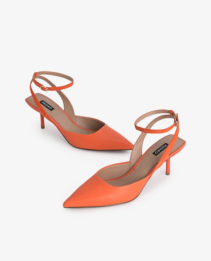 PEDRO - Giày cao gót mũi nhọn Leather Pointed Toe