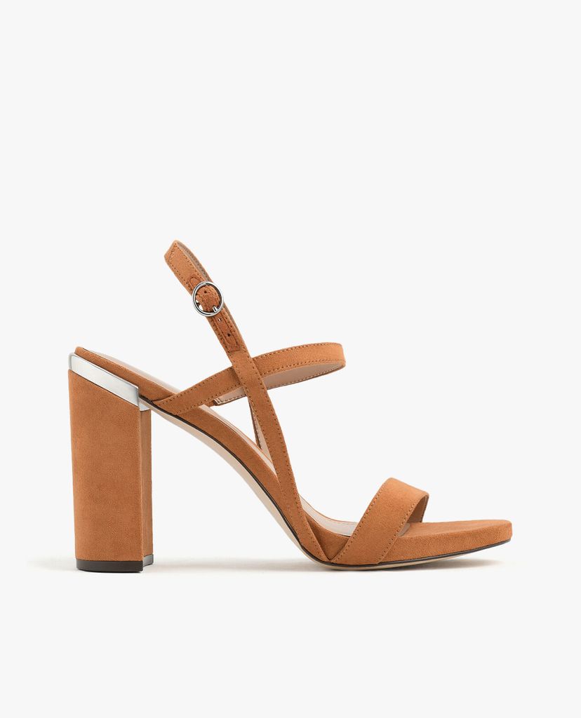 PEDRO - Giày cao gót đế vuông Slingback Open Toe
