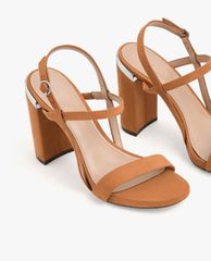 PEDRO - Giày cao gót đế vuông Slingback Open Toe