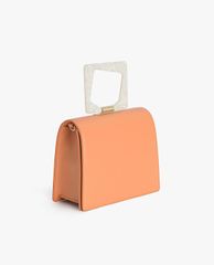 PEDRO - Túi xách tay nữ chữ nhật Acrylic Handle