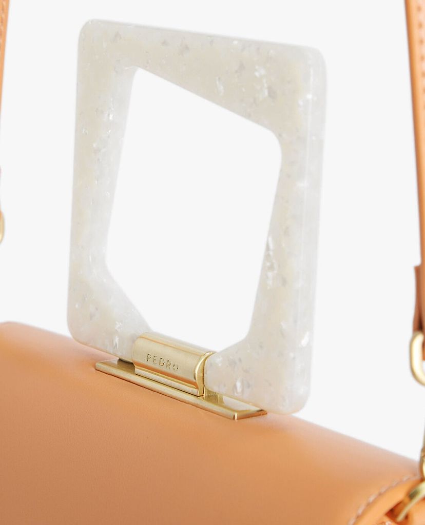 PEDRO - Túi xách tay nữ chữ nhật Acrylic Handle