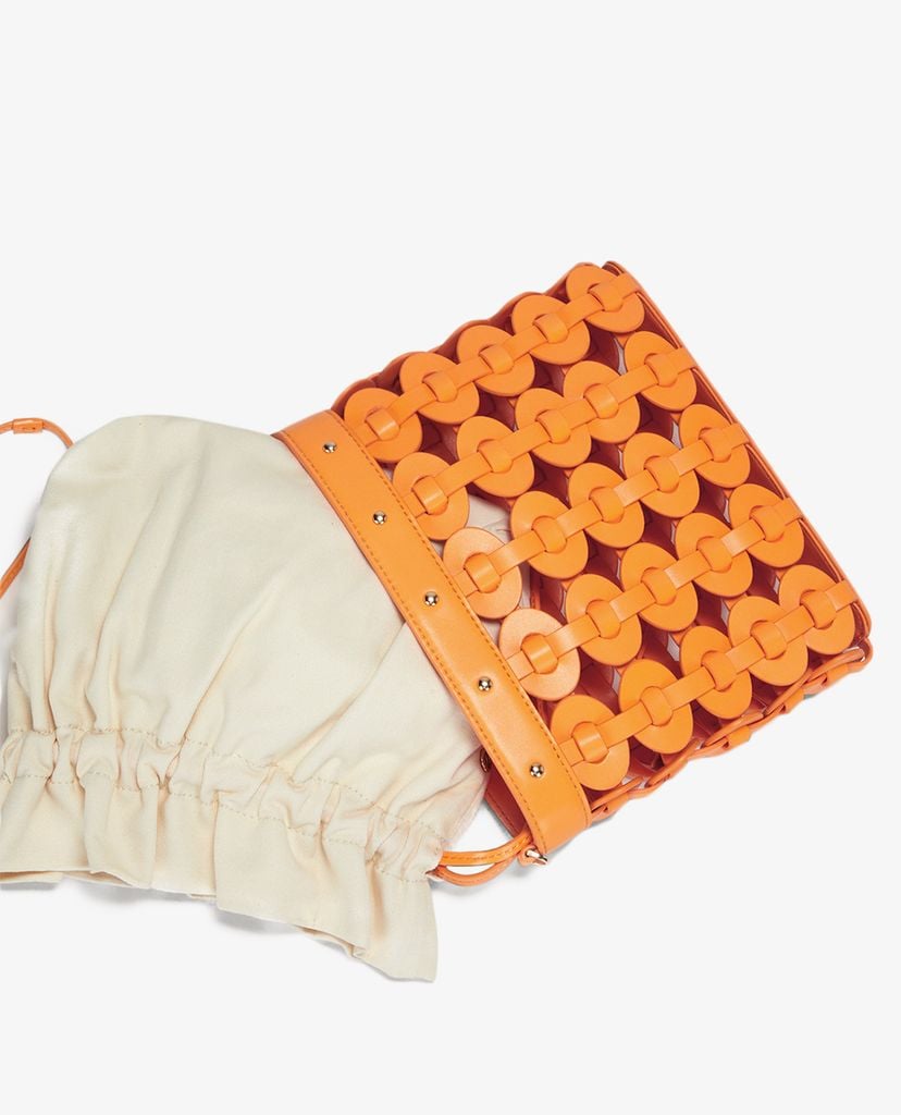 PEDRO - Túi đeo chéo nữ Braided Textured Drawstring