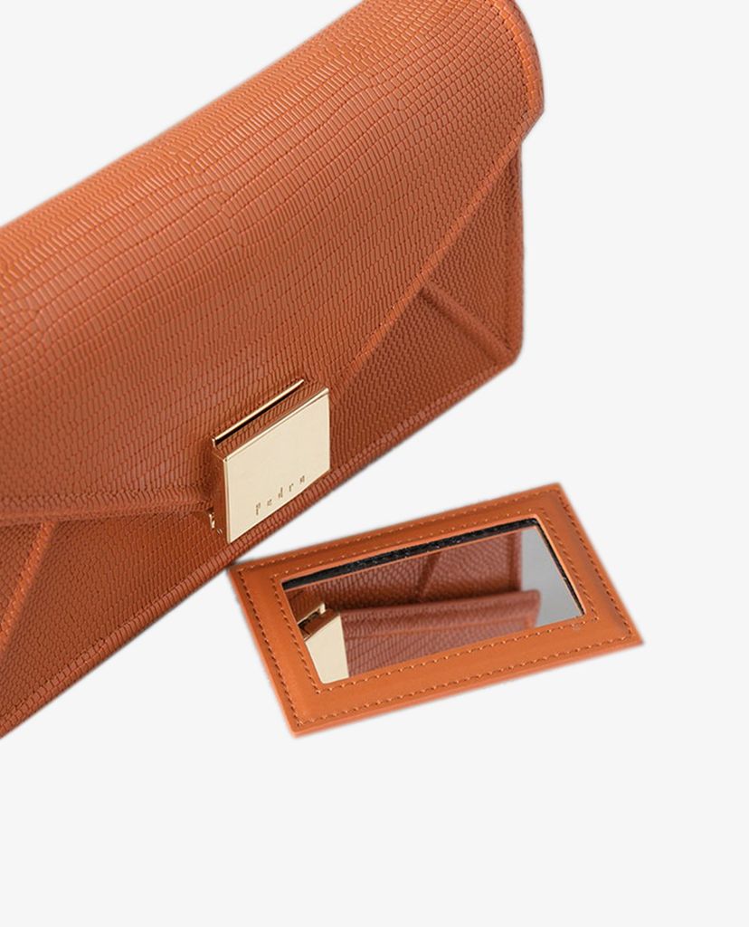 PEDRO - Ví nữ chữ nhật Embossed Leather Travel
