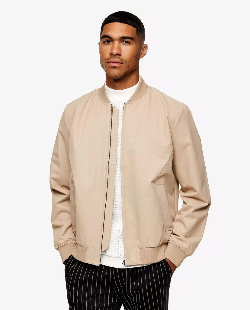 TOPMAN - Áo khoác nam bomber CONSIDERED Stone