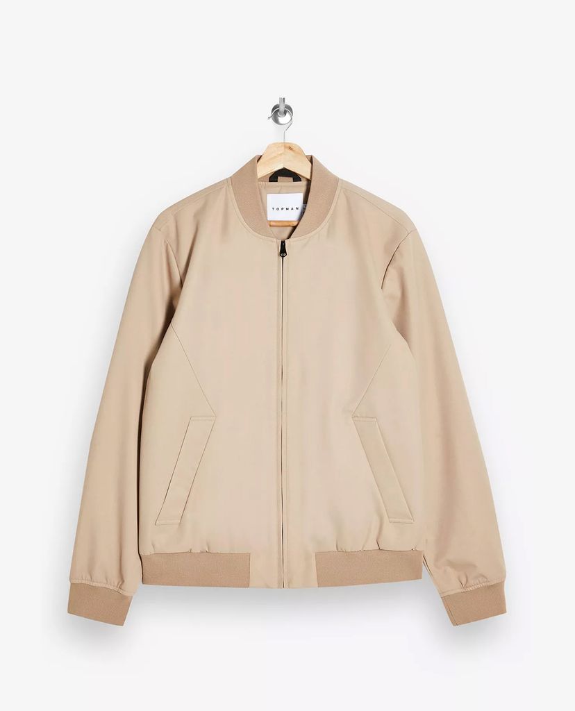 TOPMAN - Áo khoác nam bomber CONSIDERED Stone