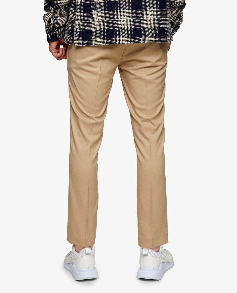 TOPMAN - Quần jogger nam lưng thun không bo gấu Light Stone Skinny