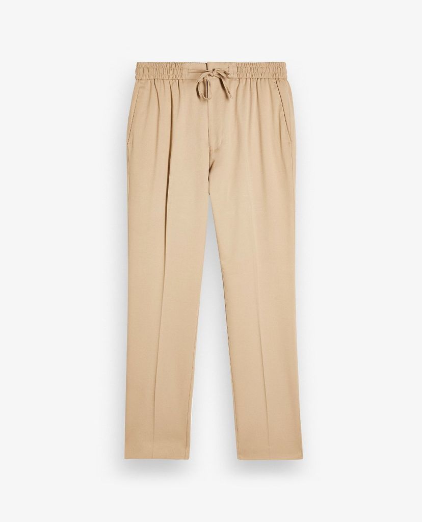 TOPMAN - Quần jogger nam lưng thun không bo gấu Light Stone Skinny
