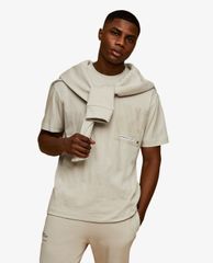 TOPMAN - Áo thun nam ngắn tay Stone Print Bungee