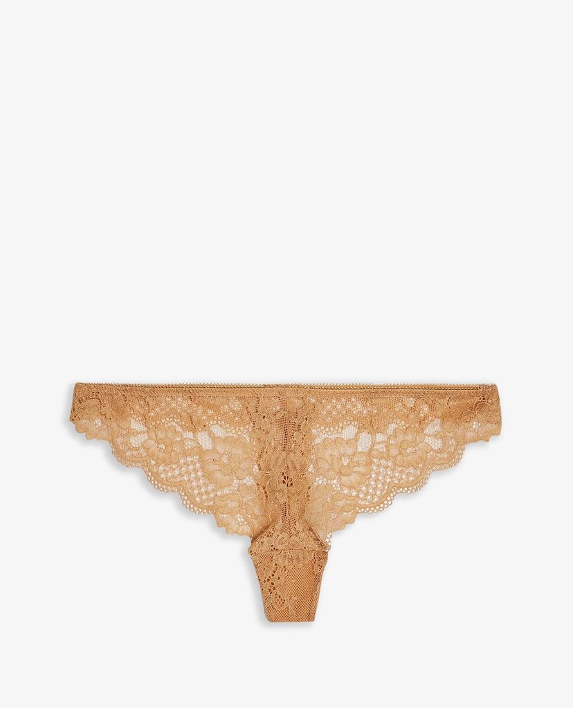 TOPSHOP - Quần lót nữ phối ren Camel Thong
