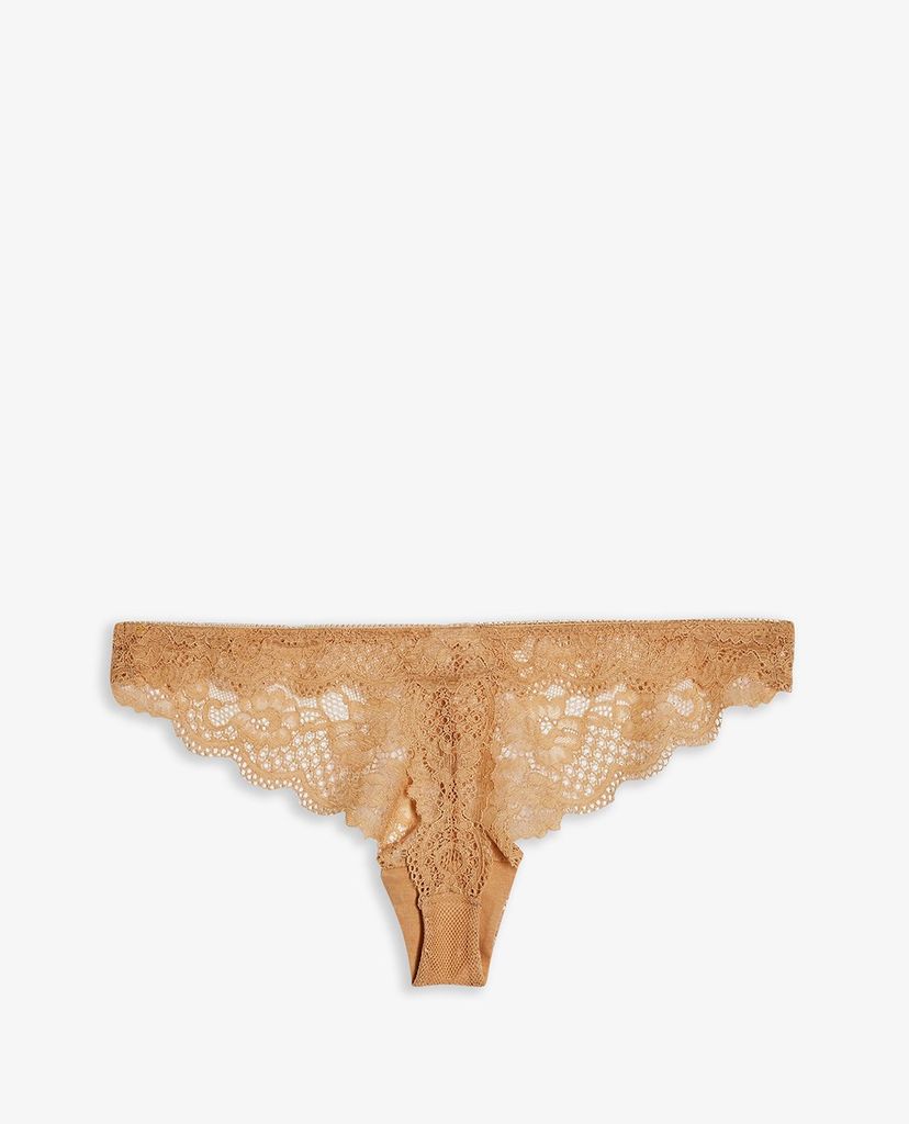 TOPSHOP - Quần lót nữ phối ren Camel Thong