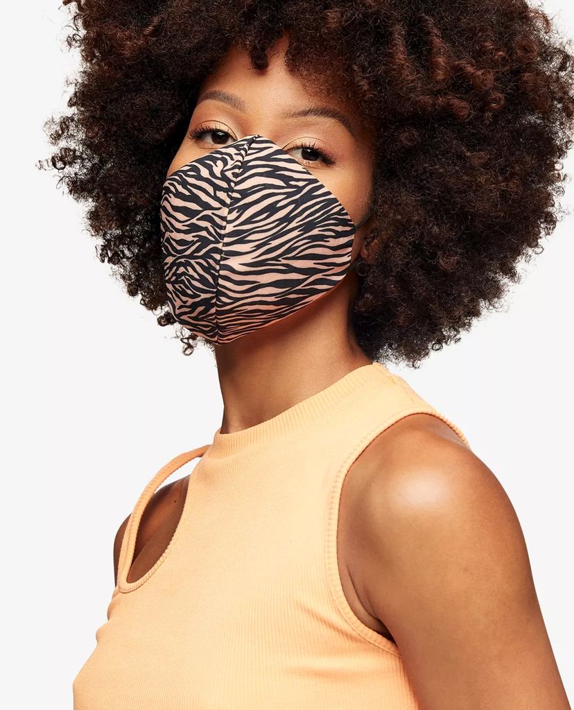 TOPSHOP - Khẩu trang vải thời trang Tiger Animal Print