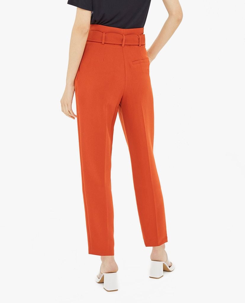 TOPSHOP - Quần kiểu nữ phom suông Belted Eyelet Pegged