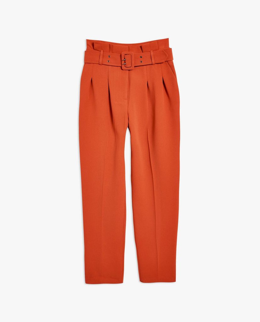 TOPSHOP - Quần kiểu nữ phom suông Belted Eyelet Pegged