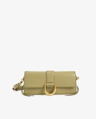CHARLES & KEITH - Túi đeo vai nữ chữ nhật Metallic Buckle