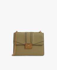 CHARLES & KEITH - Túi đeo vai phom chữ nhật Metallic Push Lock