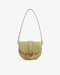 CHARLES & KEITH - Túi đeo vai nữ Mini Gabine Saddle