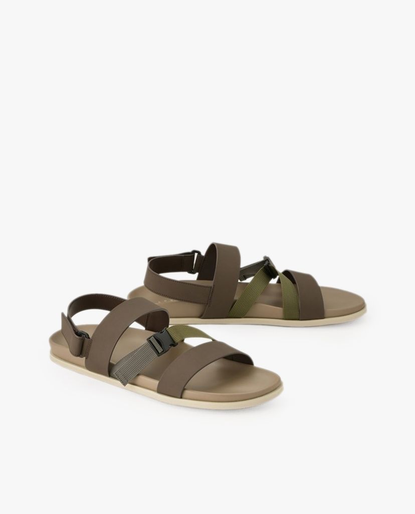 PEDRO - Sandal nam quai ngang Strappy Slingback
