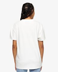 TOPSHOP - Áo thun nữ tay ngắn cổ tròn Lowry Print In White By & Finally