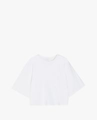 TOPSHOP - Áo thun nữ phom suông tay lỡ White Washed Boxy