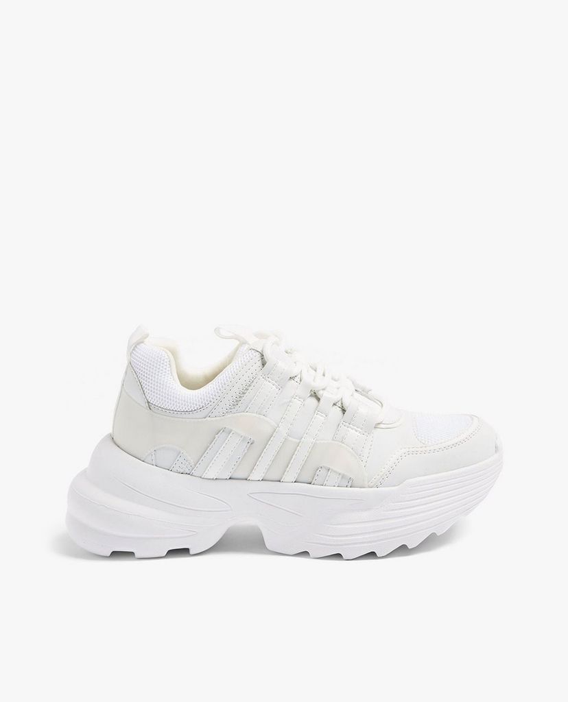 TOPSHOP - Giày sneaker nữ COLORADO White Chunky Trainers