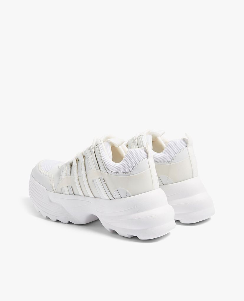 TOPSHOP - Giày sneaker nữ COLORADO White Chunky Trainers