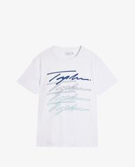 TOPMAN - Áo thun nam ngắn tay Signature White Gradient